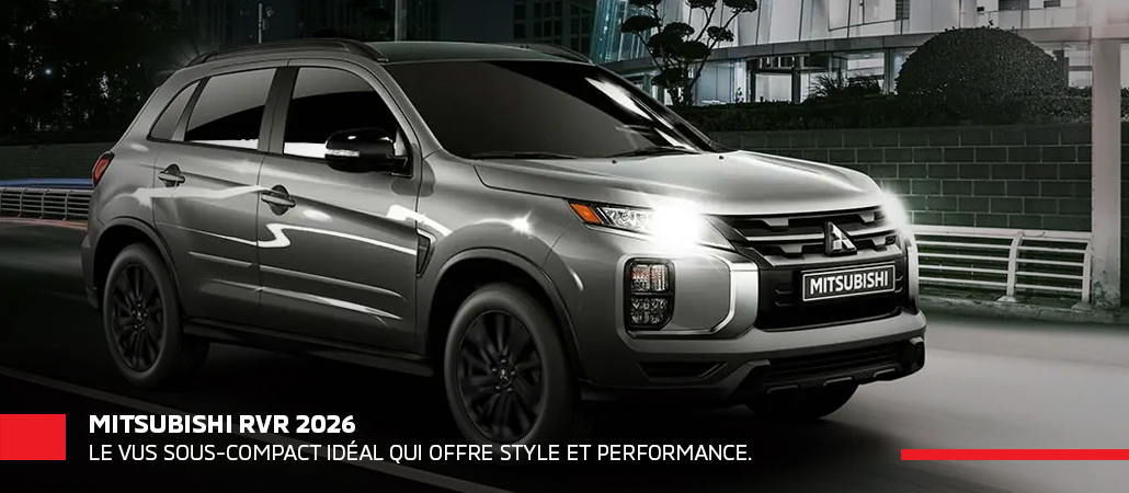 Mitsubishi RVR 2026 : le VUS sous-compact idéal pour Gatineau et l’Outaouais